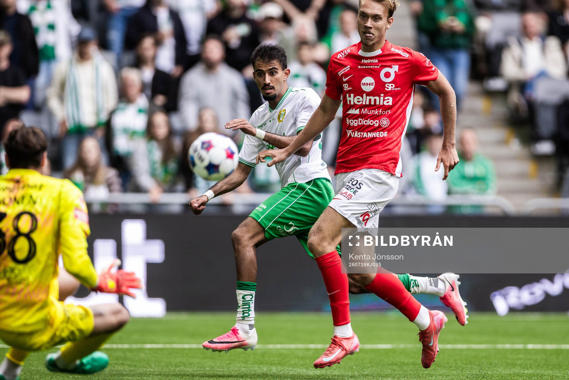 Hammarbys Montader Madjed och Degerfors Nikolai Skuseth
