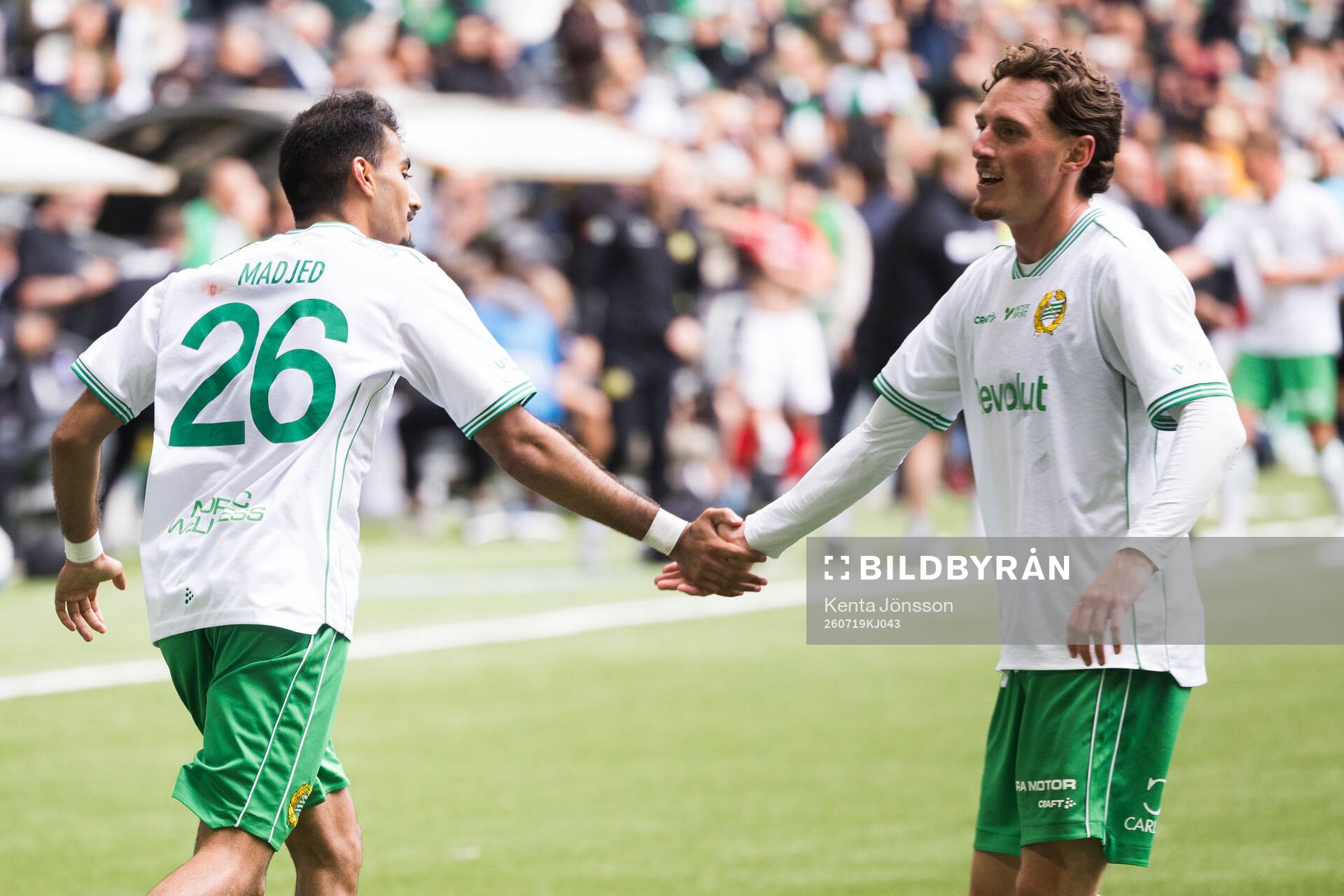 Hammarbys Montader Madjed jublar