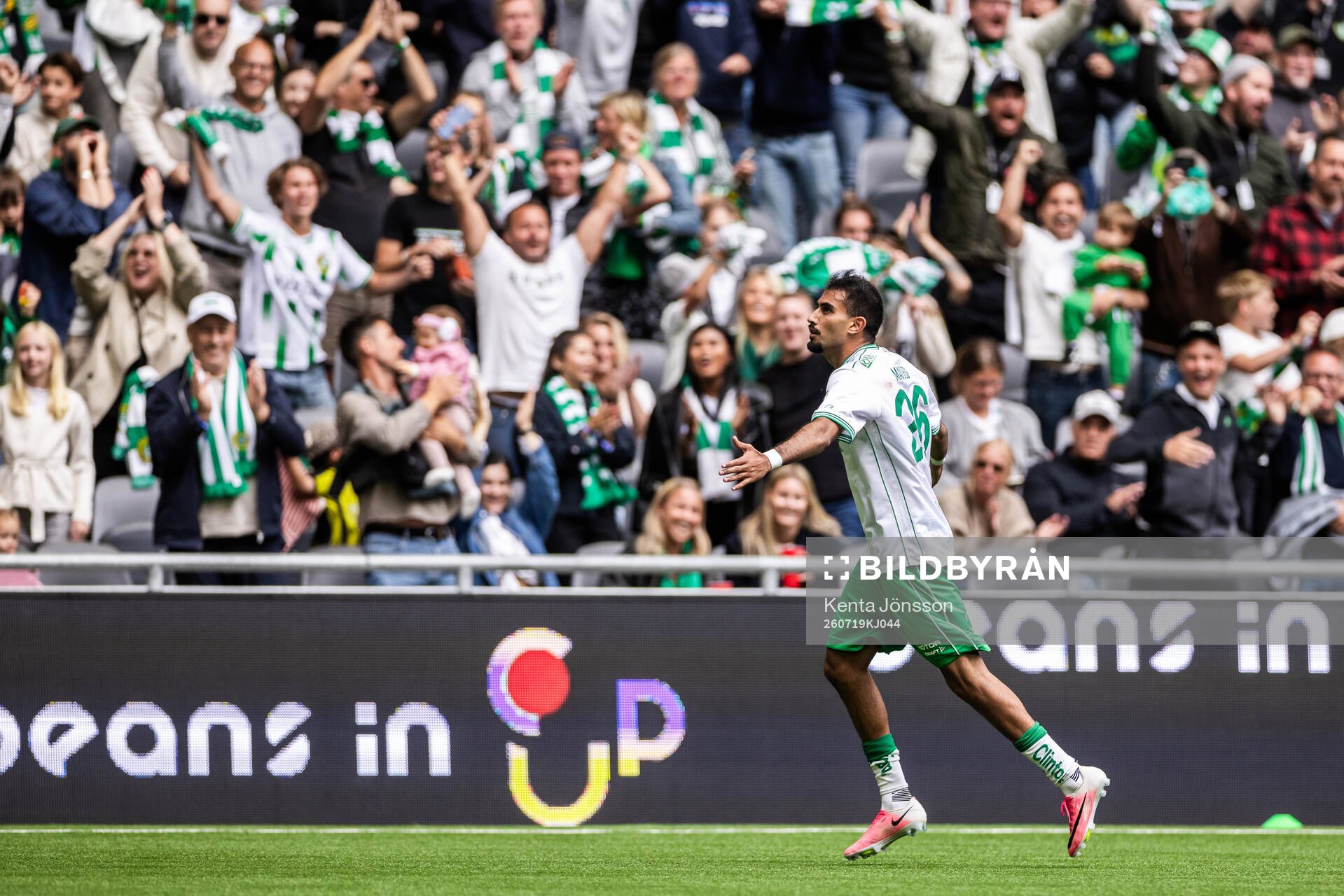 Hammarbys Montader Madjed jublar