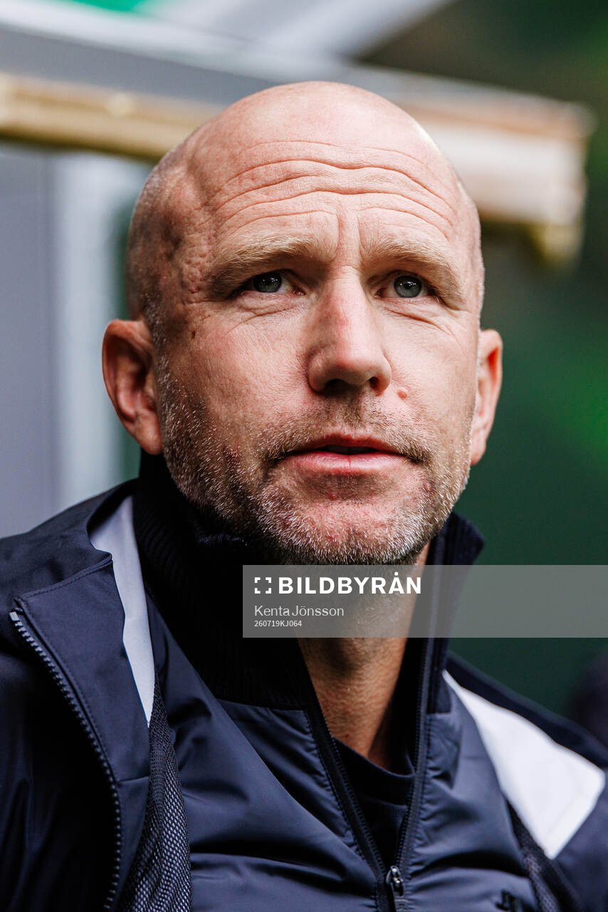 Hammarbys tränare Henrik Rydström