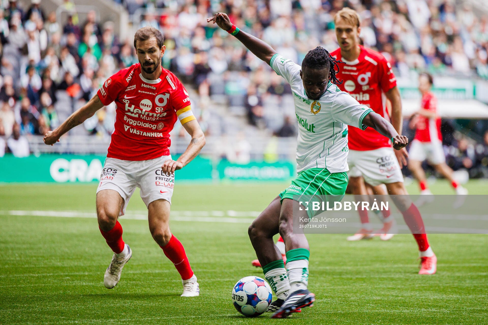 Hammarbys Moise Elohim Victoire Kabore och Degerfors