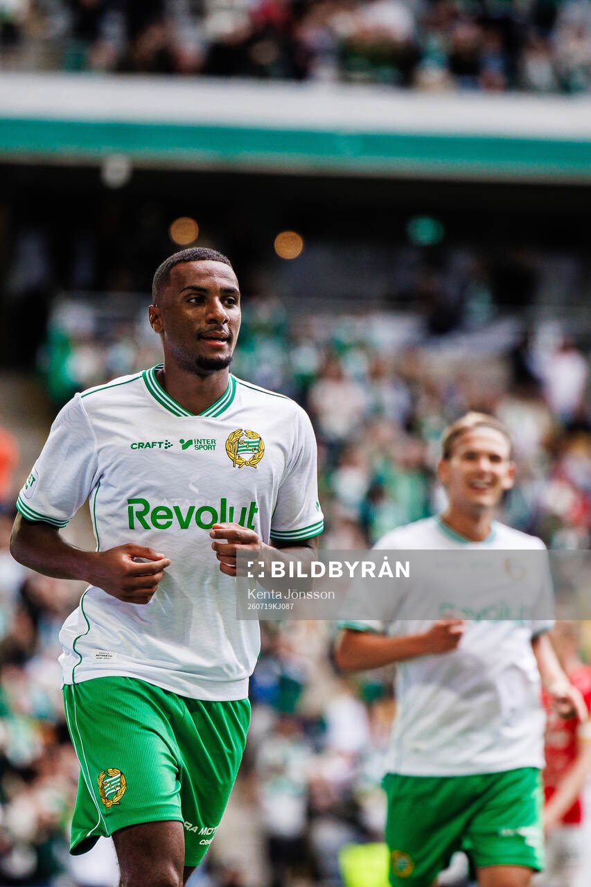 Hammarbys Paulos Abraham jublar