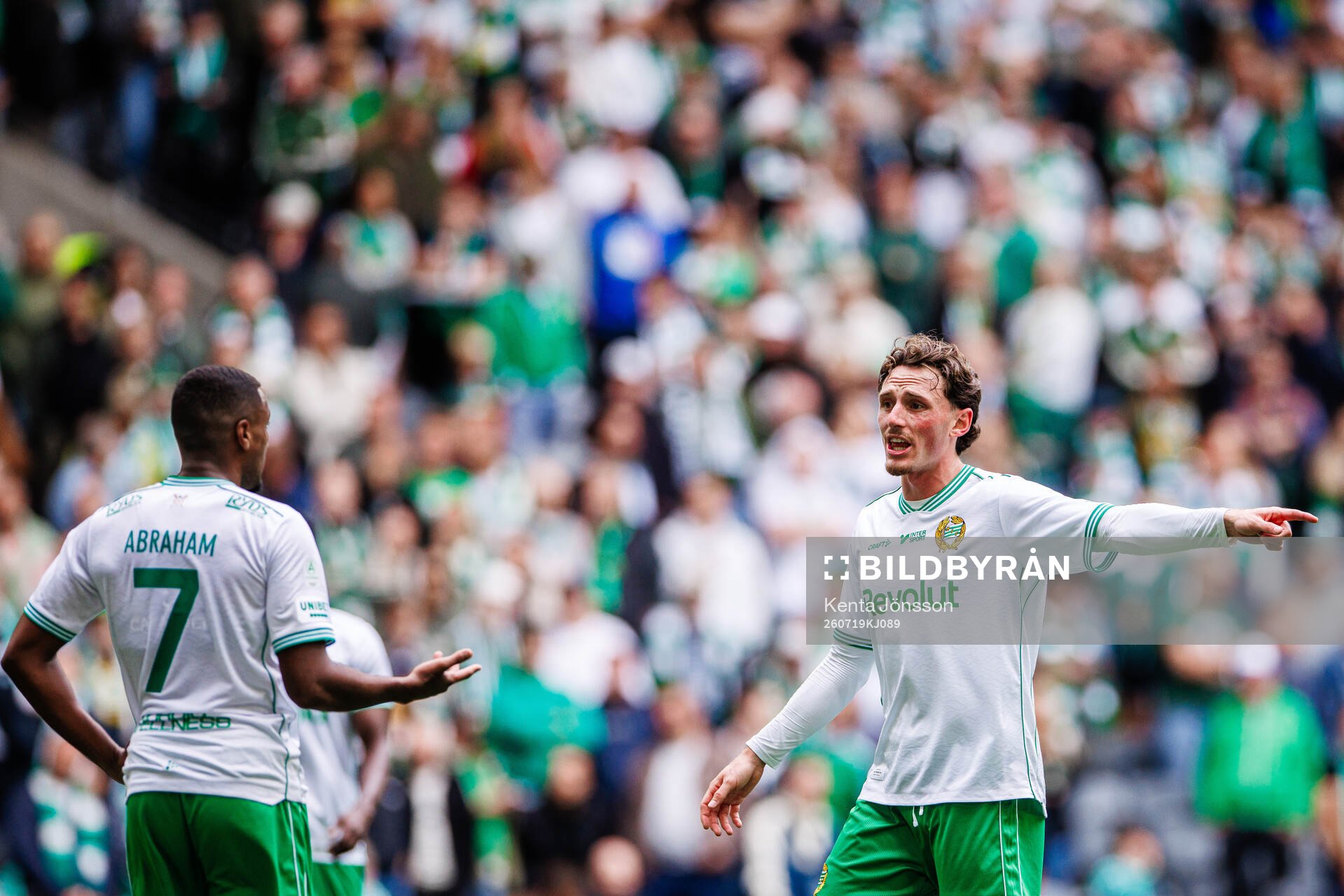 Hammarbys Paulos Abraham och Noah Persson