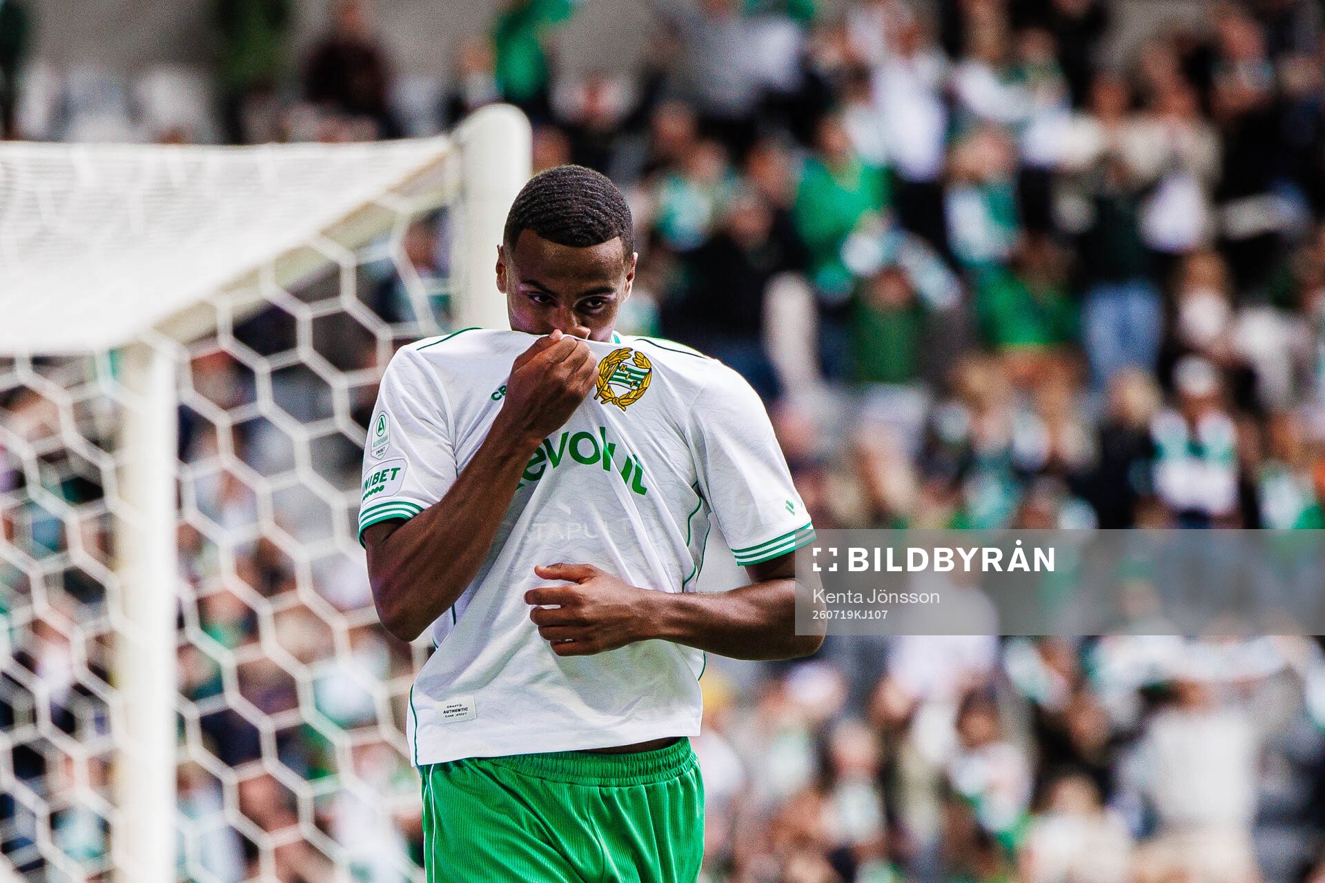 Hammarbys Paulos Abraham jublar