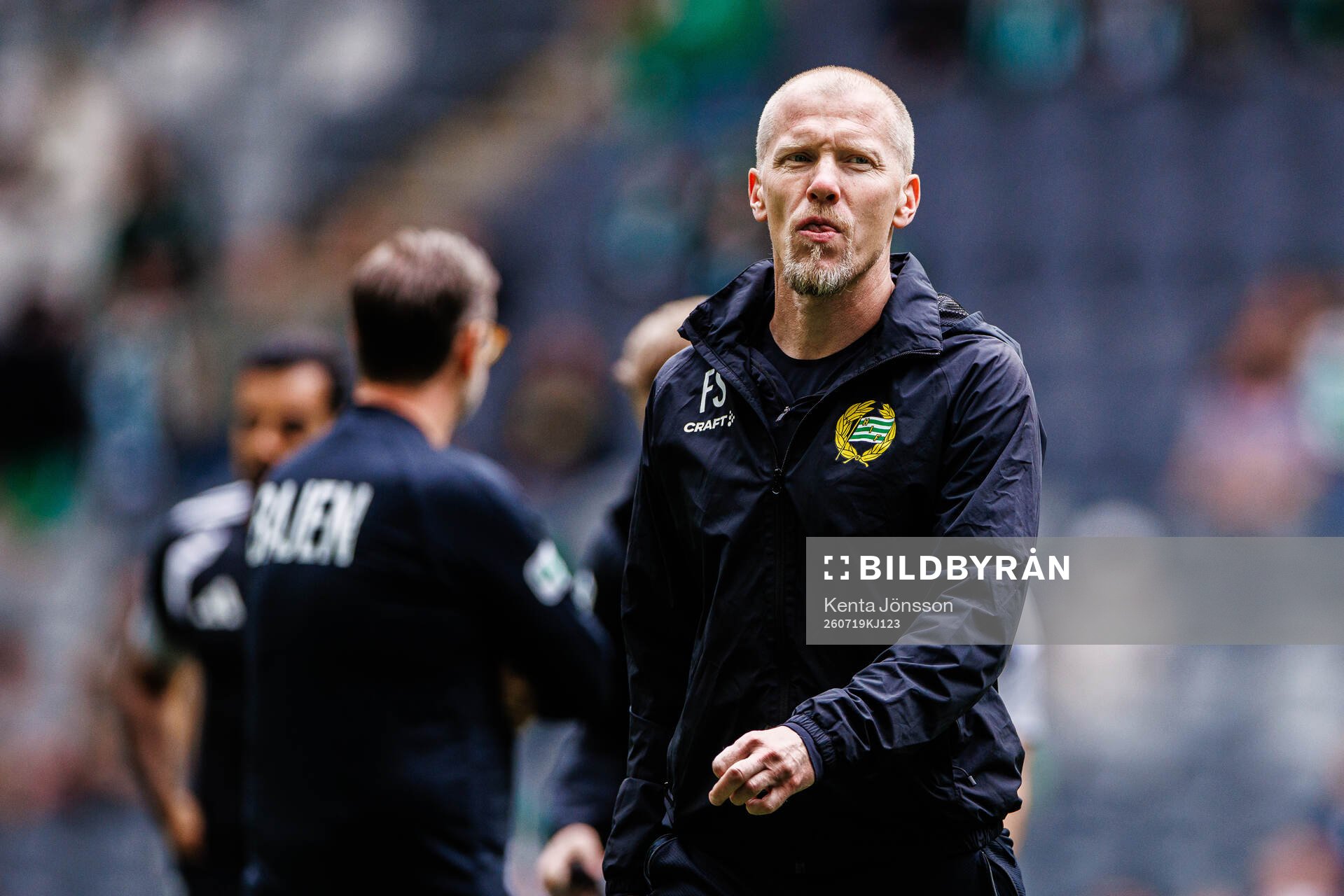 Hammarbys assisterande tränare Fredik Samuelsson