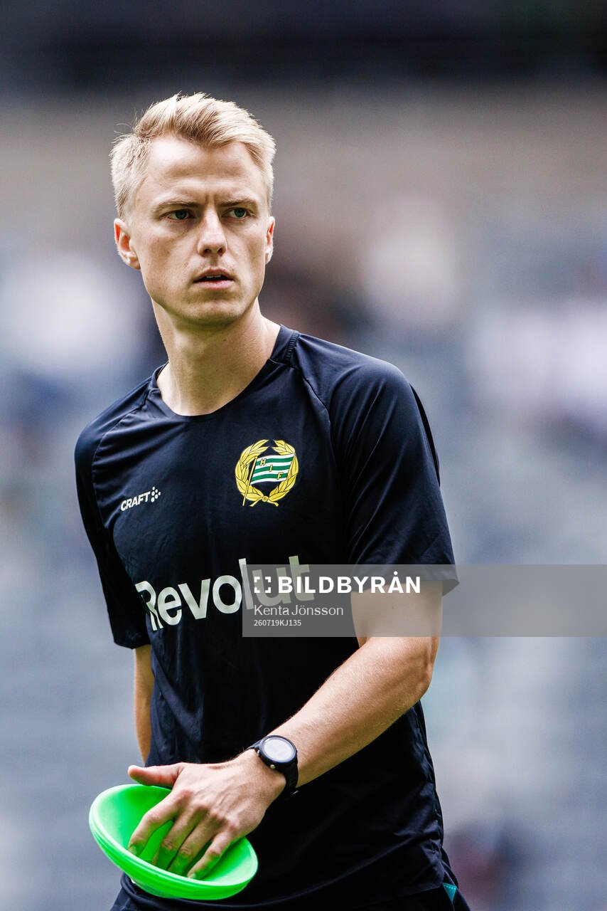 Hammarbys fystränare Olle Ekman
