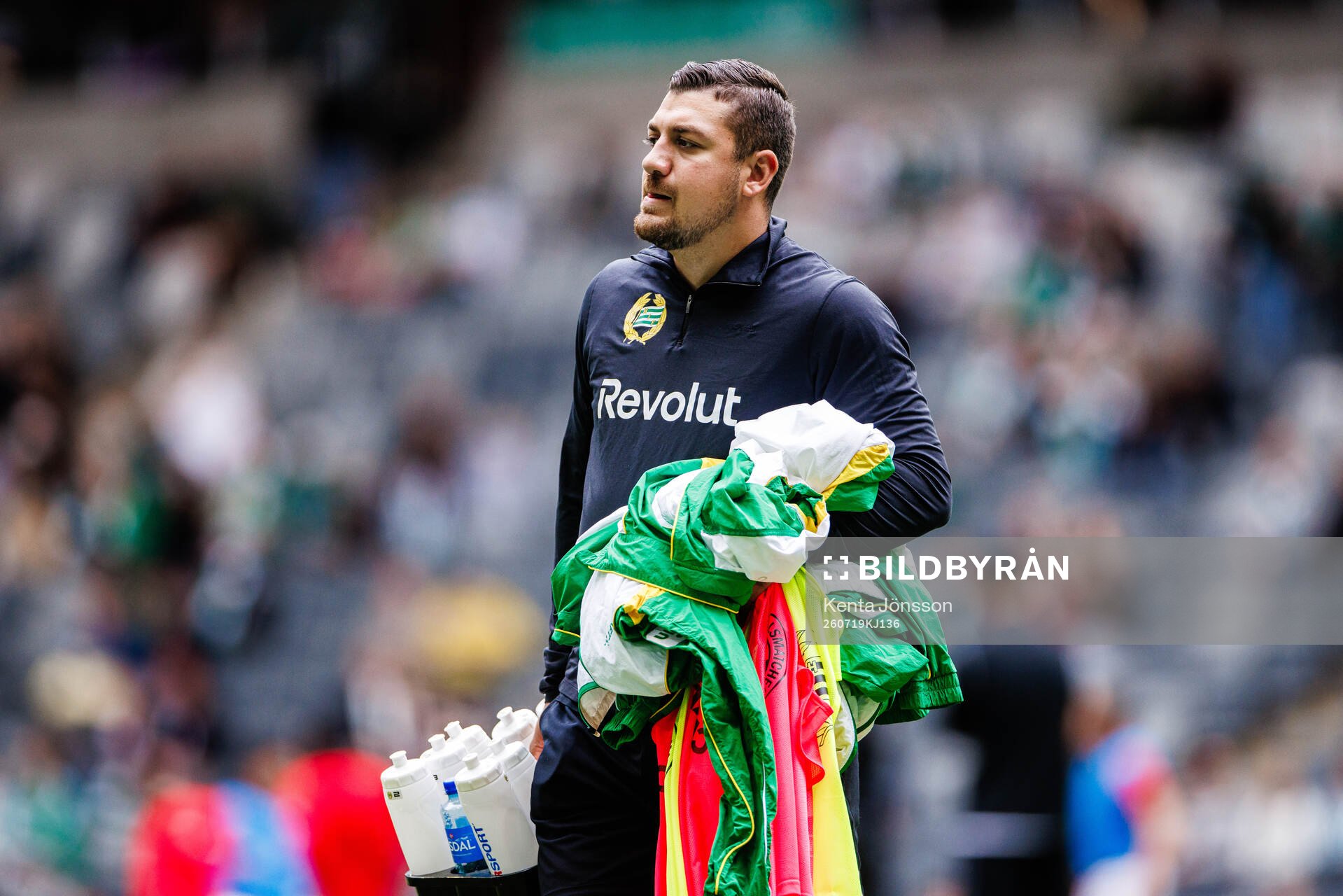 Hammarbys materialförvaltare Adam Bulduk
