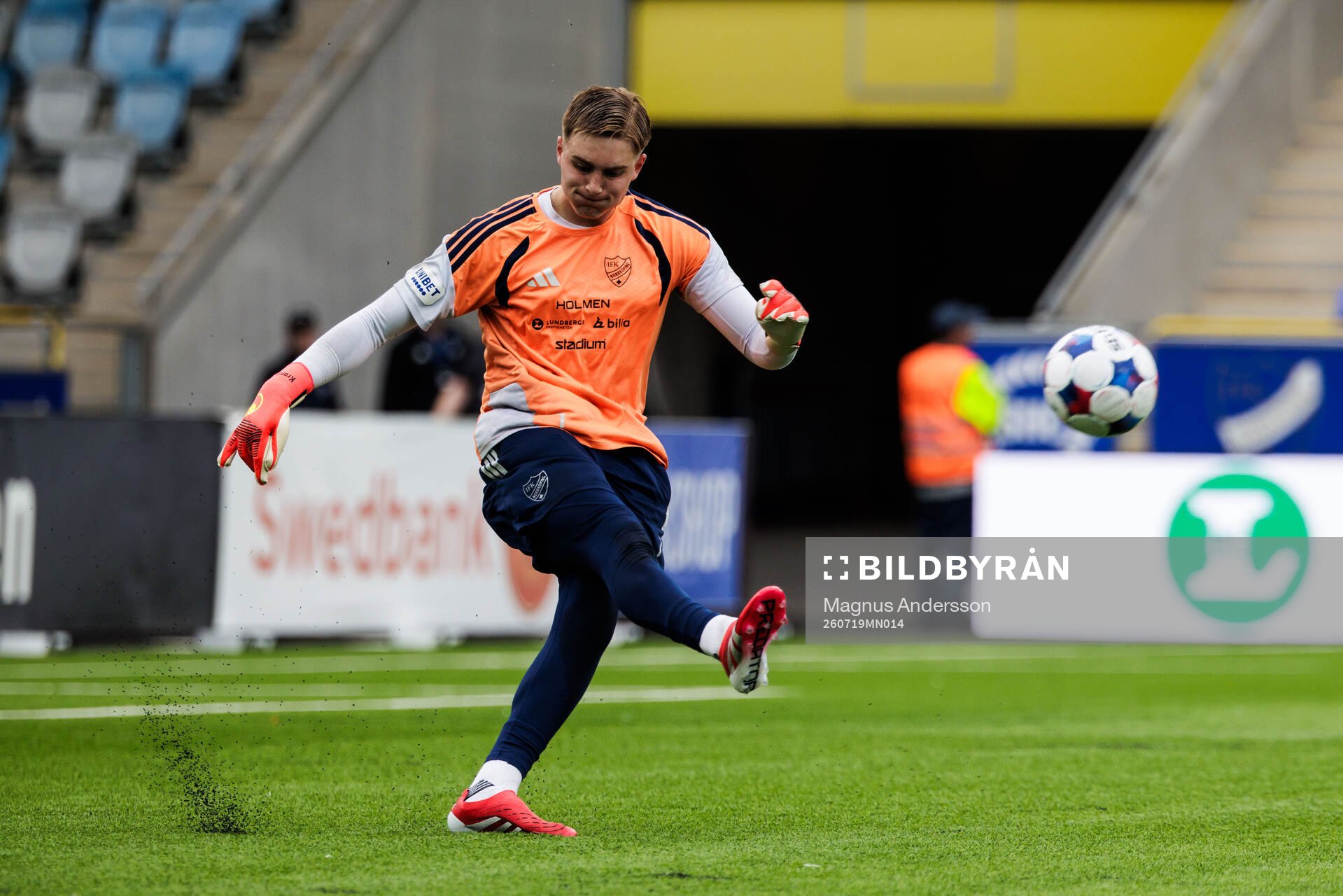 IFK Norrköpings målvakt Theo Krantz
