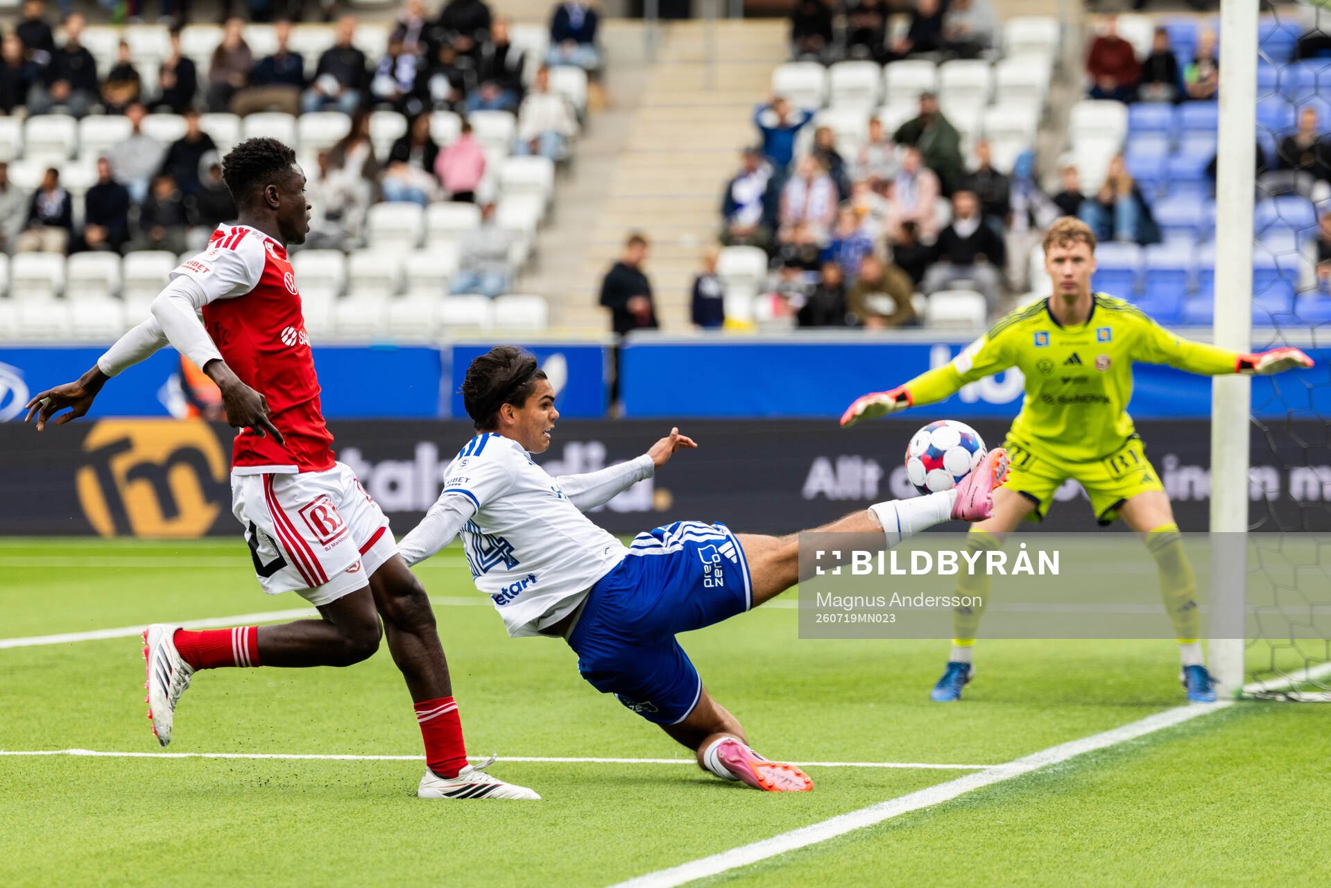 Sandvikens Valassina Solo Diomande och IFK Norrköpings