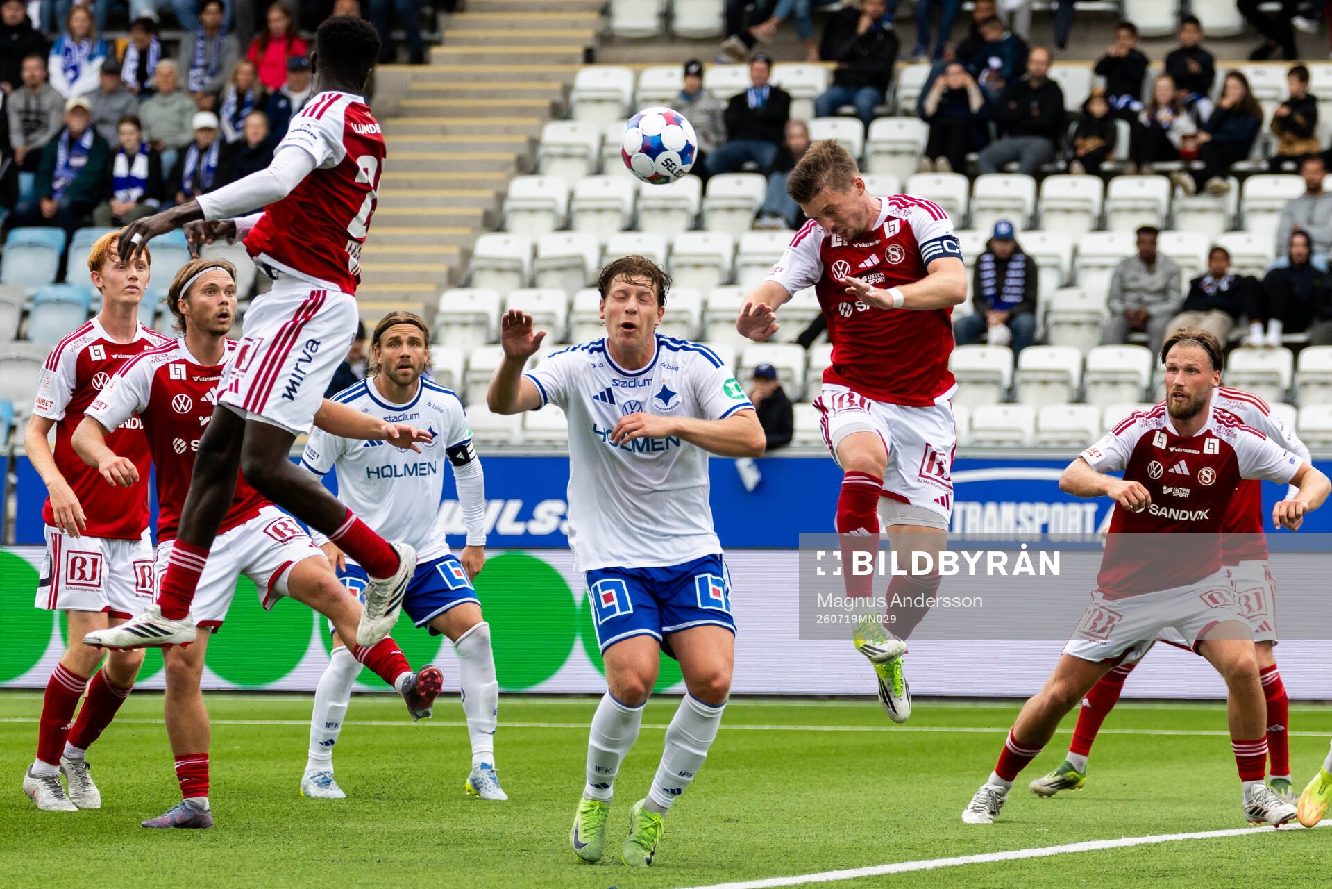 IFK Norrköpings Alexander Fransson och Sandvikens Gustav