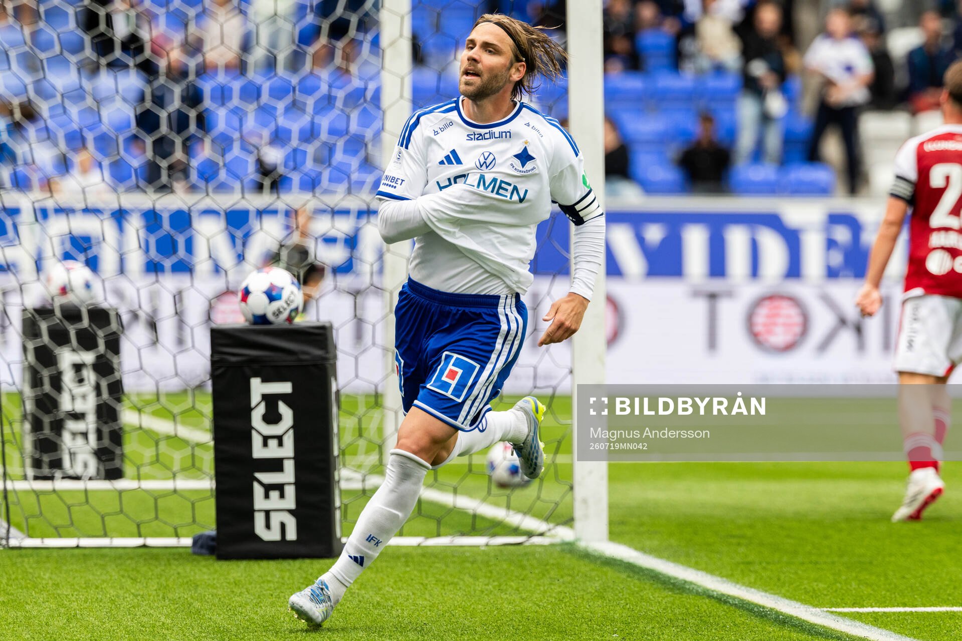 IFK Norrköpings Christoffer Nyman jublar