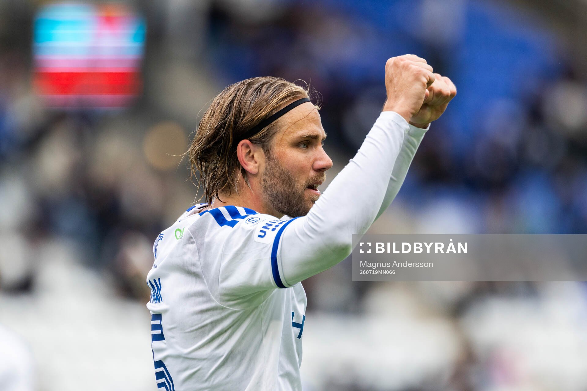 IFK Norrköpings Christoffer Nyman jublar