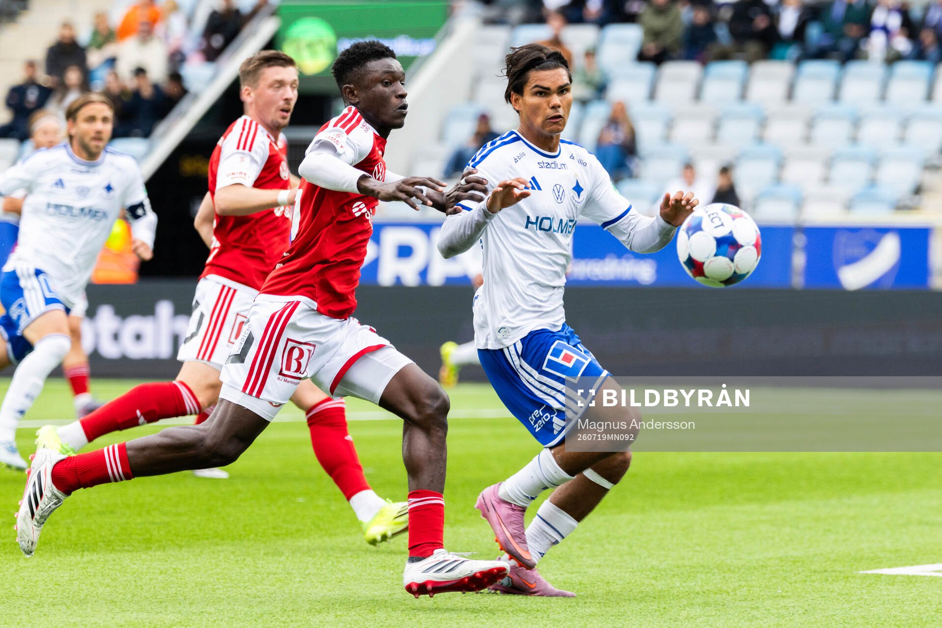 Sandvikens Valassina Solo Diomande och IFK Norrköpings