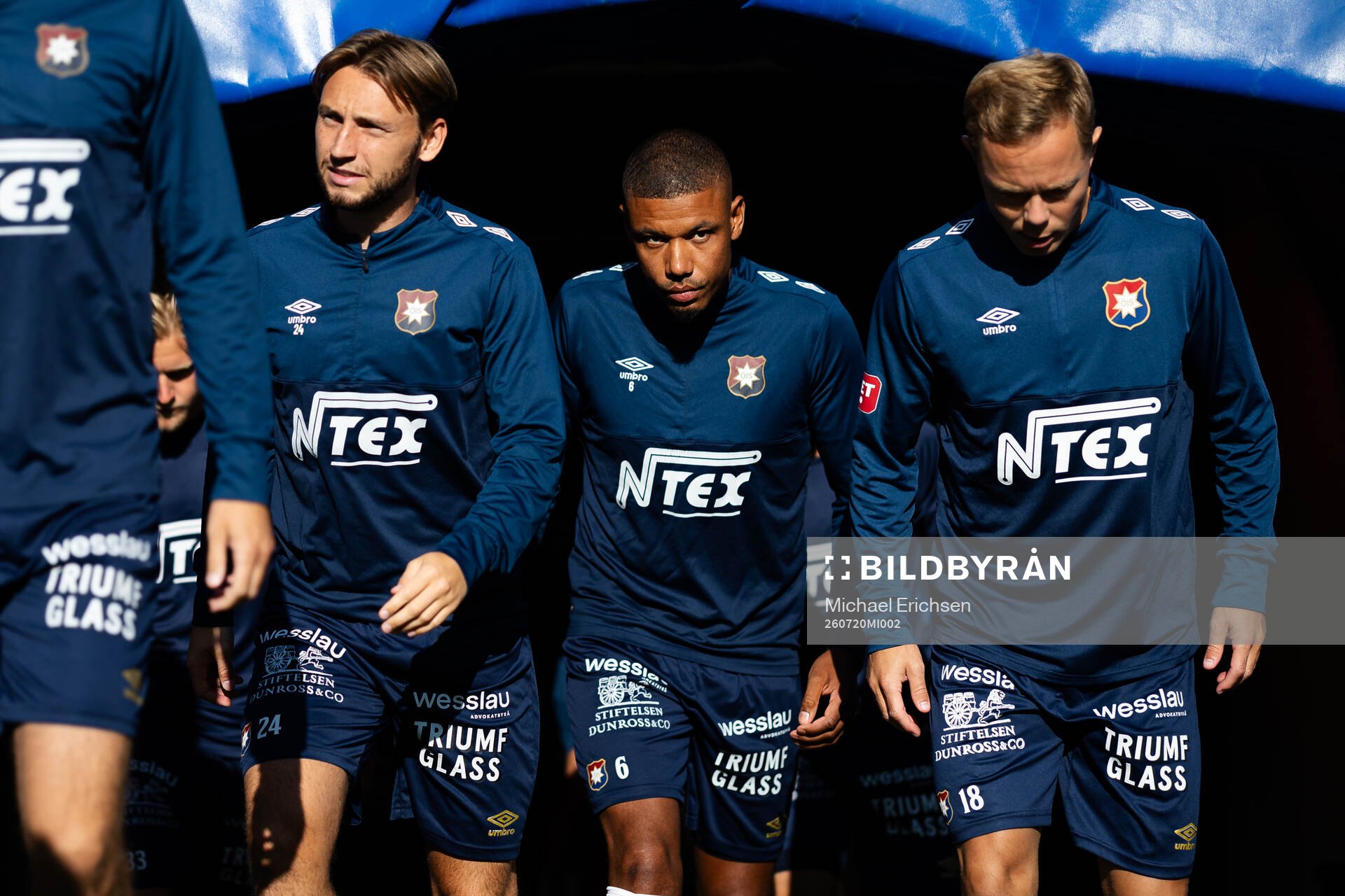Örgrytes William Svensson, Mikael Dyrestam och Adam