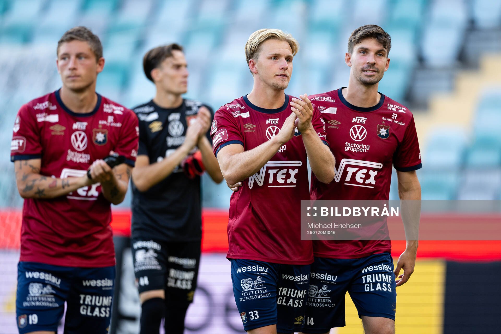 Örgrytes Anton Andreasson, Sebastian Lagerlund och Daniel