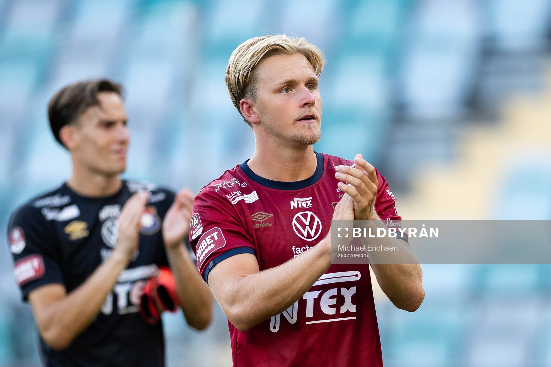 Örgrytes Sebastian Lagerlund  tackar publiken