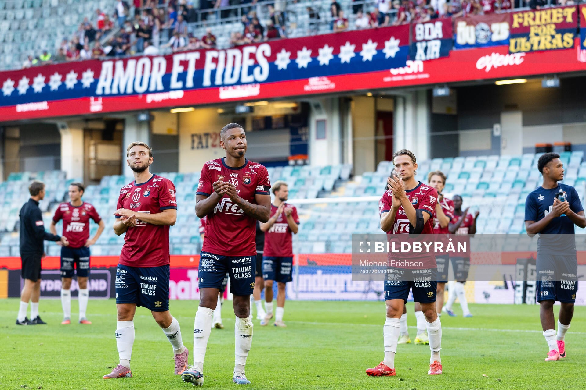 Örgrytes William Svensson, Mikael Dyrestam och Charlie