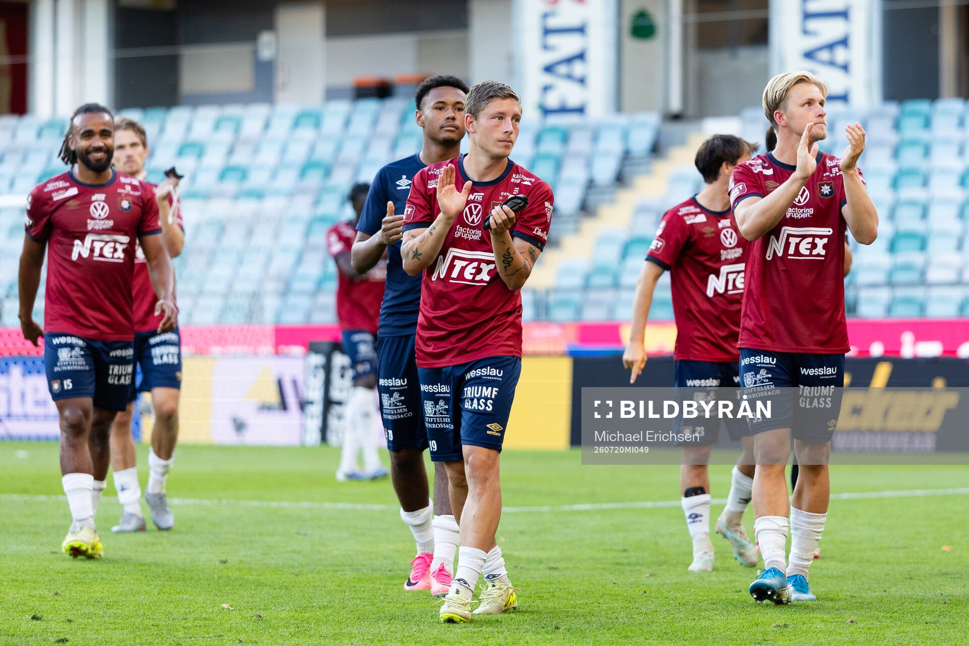 Örgrytes Anton Andreasson och Sebastian Lagerlund tackar
