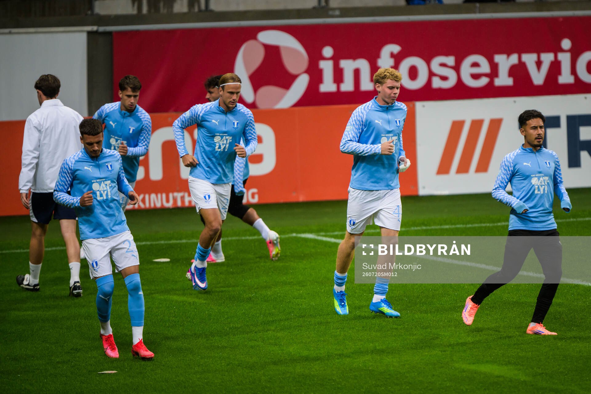 Malmö FFs Noah Åstrand John och Bleon Kurtulus