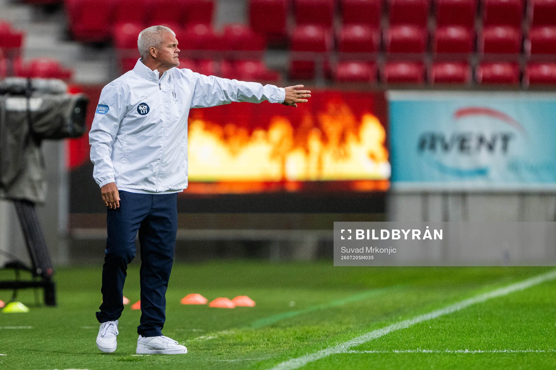 Malmö FFs huvudtränare Gaute Helstrup
