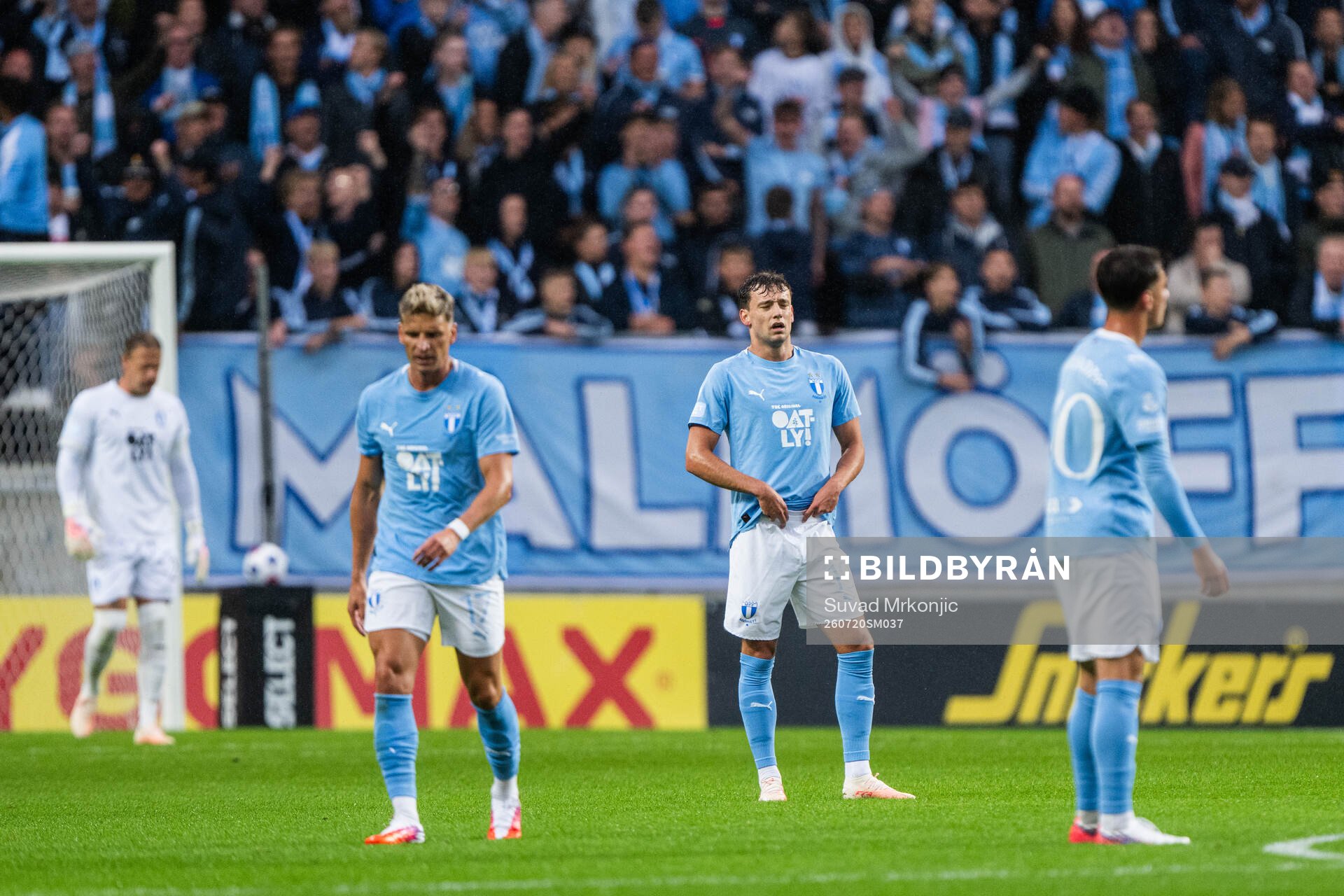 Malmö FFs spelare deppar