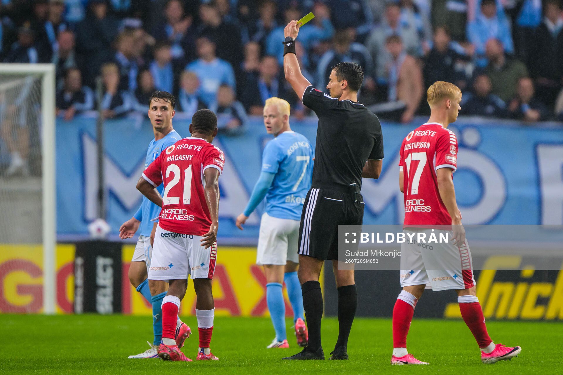 Malmö FFs Kenan Busuladzic blir varnad