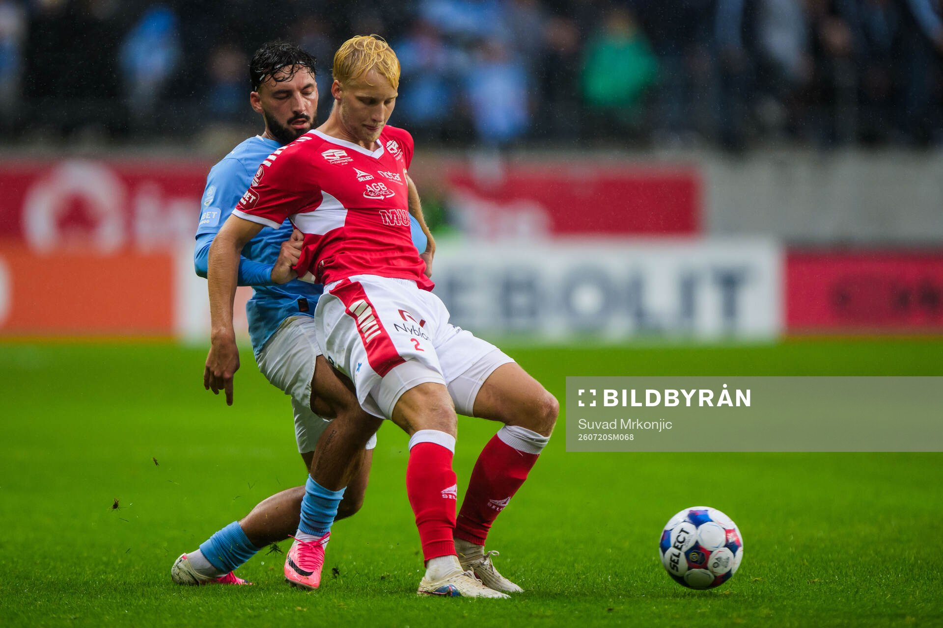 Malmö FFs Sead Haksabanovic och Kalmars Victor Larsson