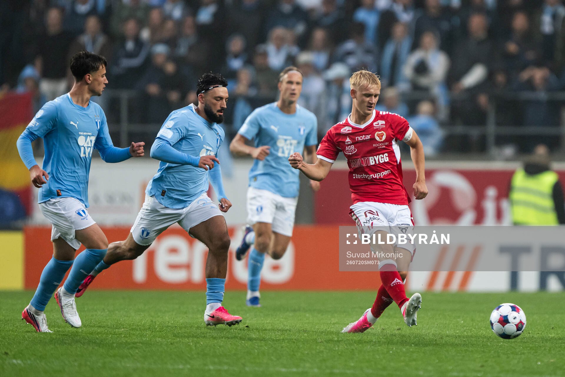 Malmö FFs Sead Haksabanovic och Kalmars Carl Gustafsson