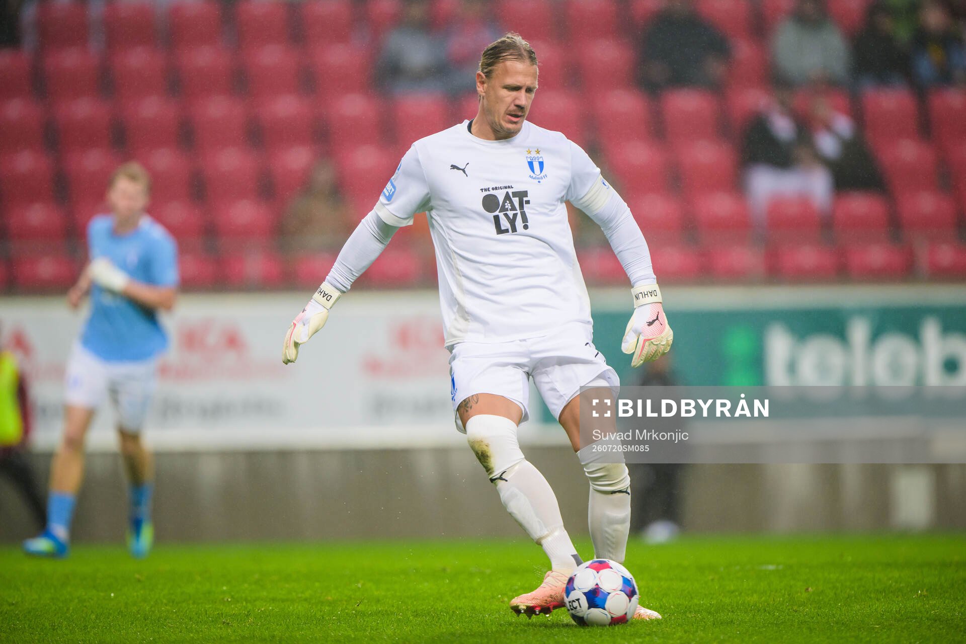 Malmö FFs målvakt Johan Dahlin