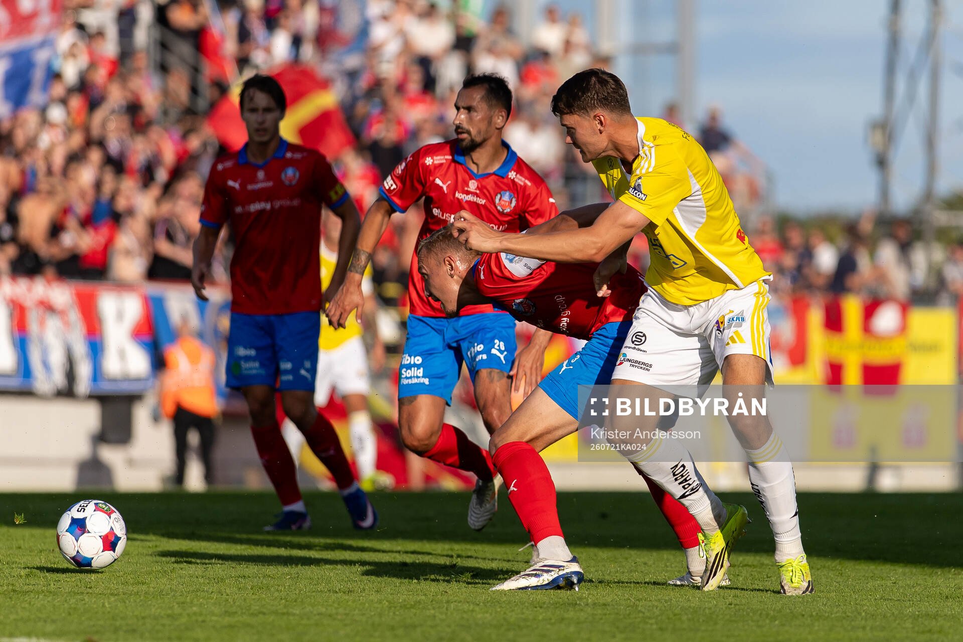 Helsingborgs Jakob Voelkerling Persson och Falkenbergs