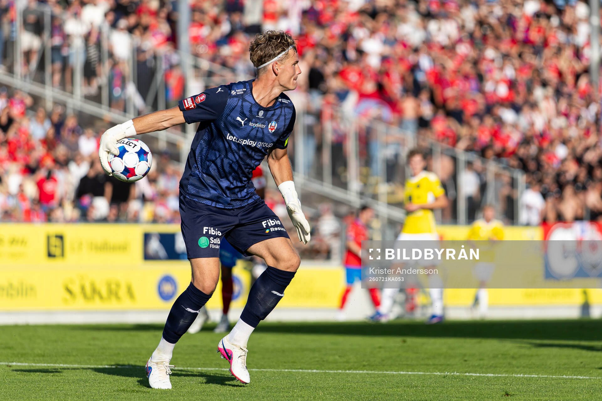 Helsingborgs målvakt Johan Brattberg
