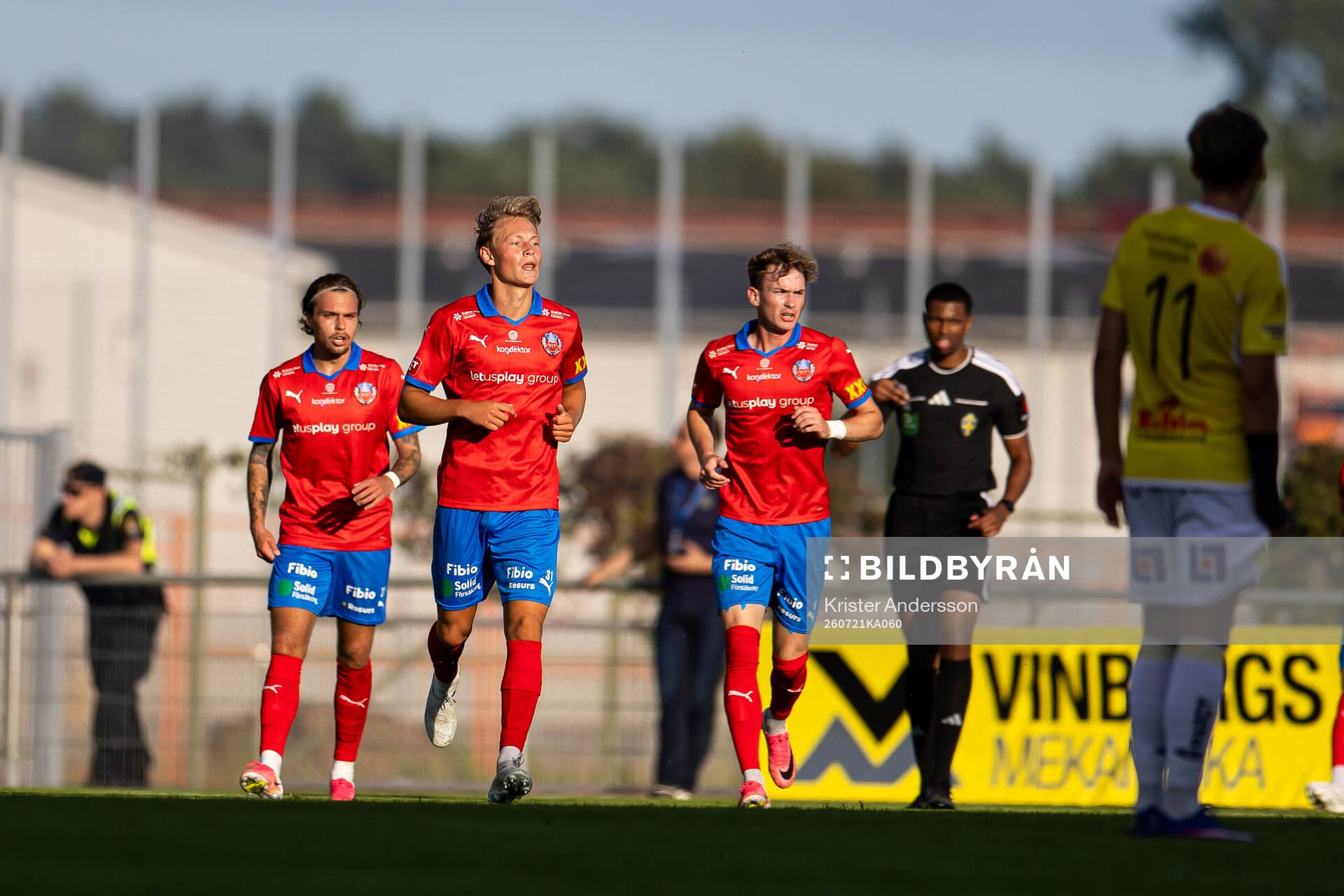 Helsingborgs Alvin Nordin jublar