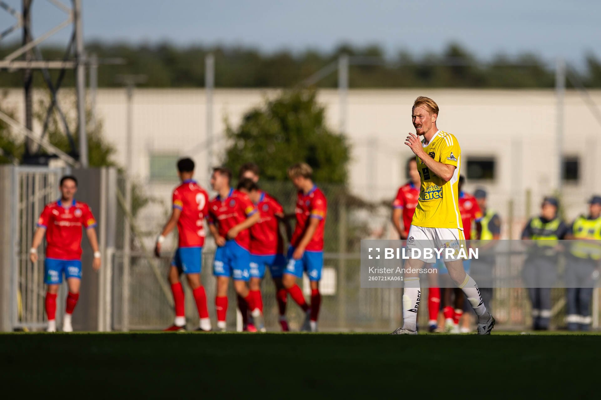 Falkenbergs Linus Borgström deppar