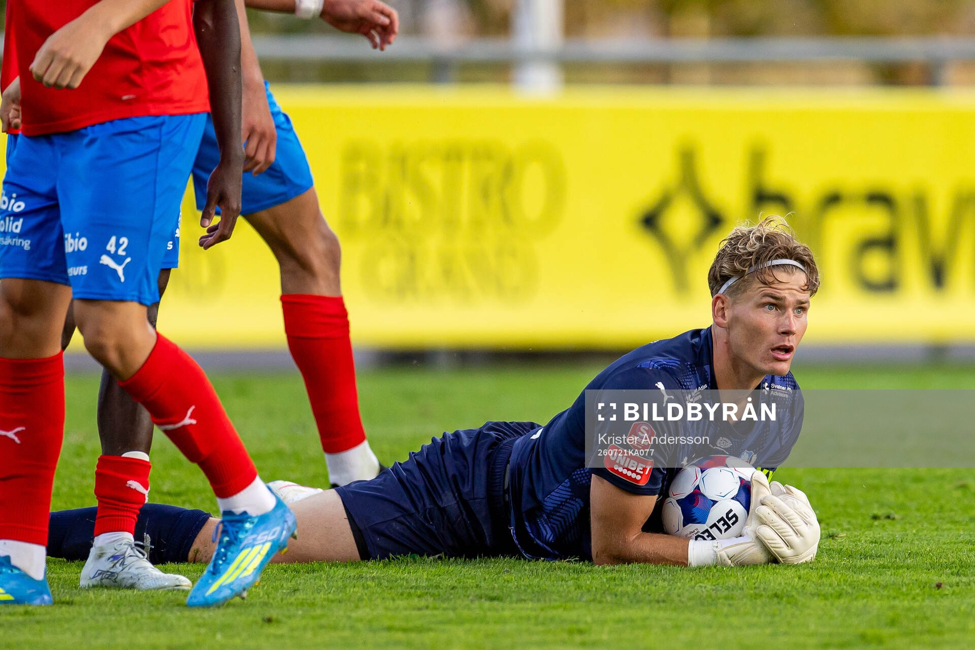 Helsingborgs målvakt Johan Brattberg