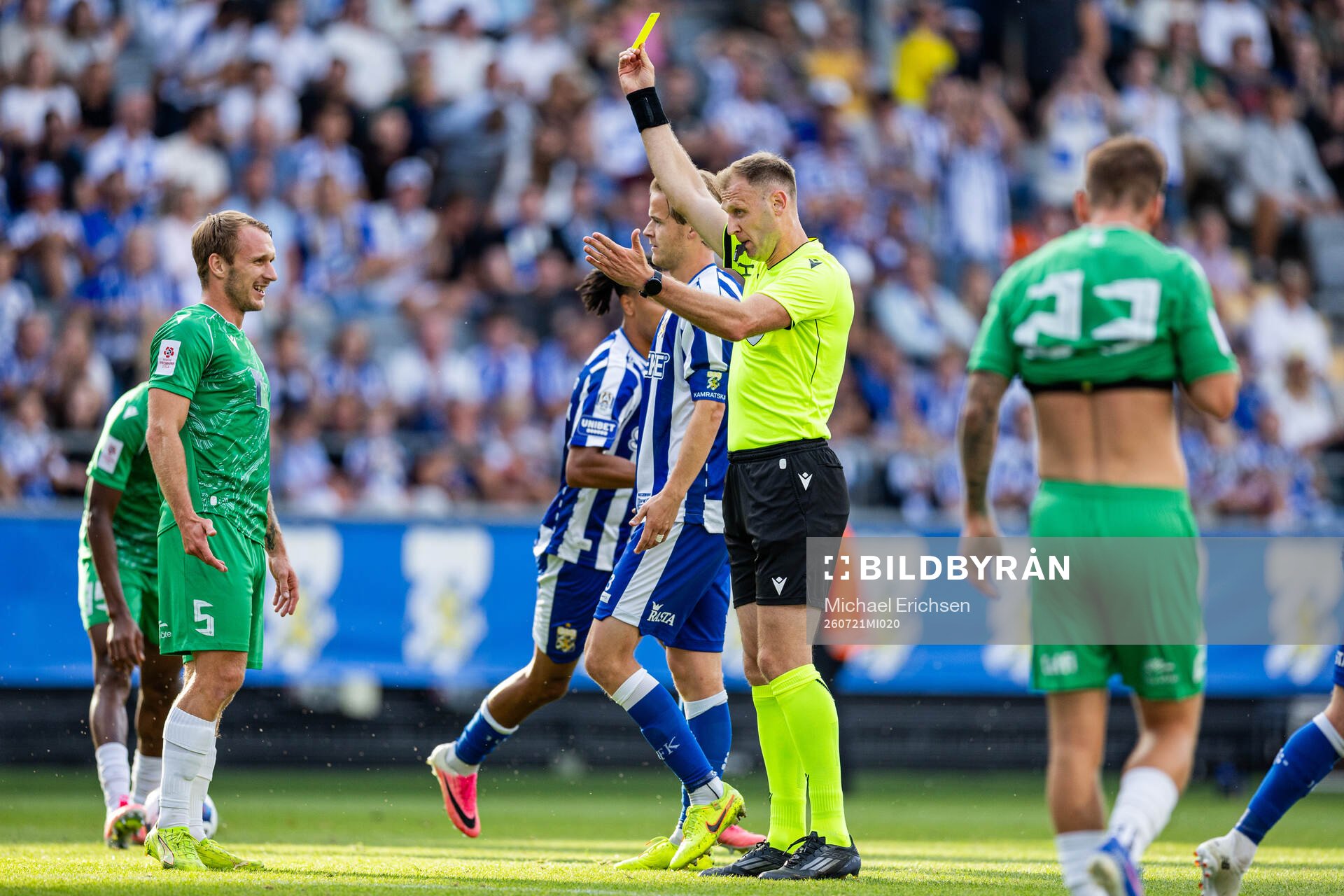 Mark Oliver Roosnupp of Tallinna FCI Levadia receives a