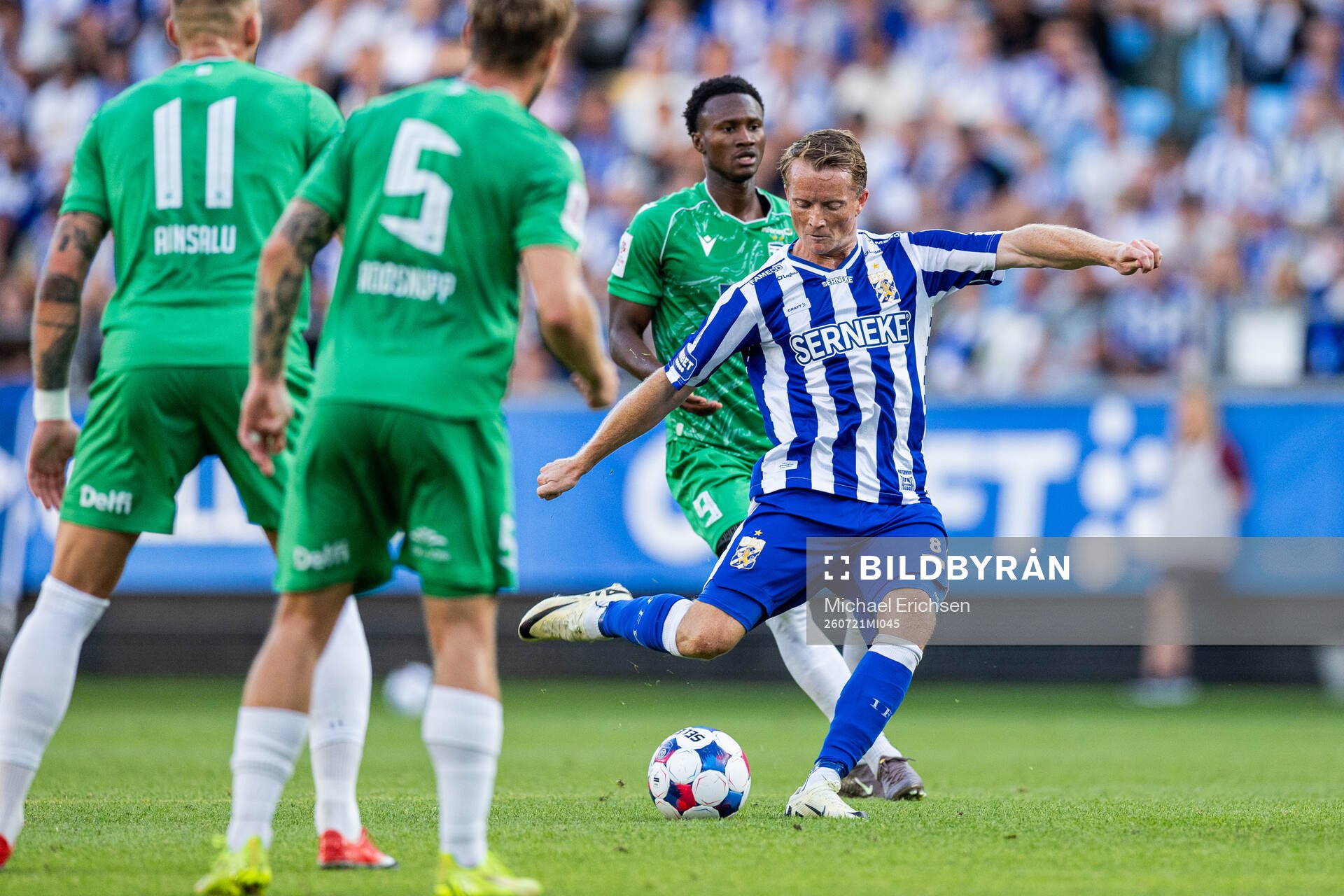 Sam Larsson of IFK Göteborg