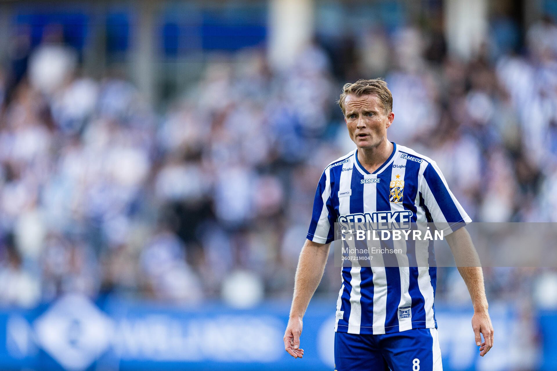 Sam Larsson of IFK Göteborg
