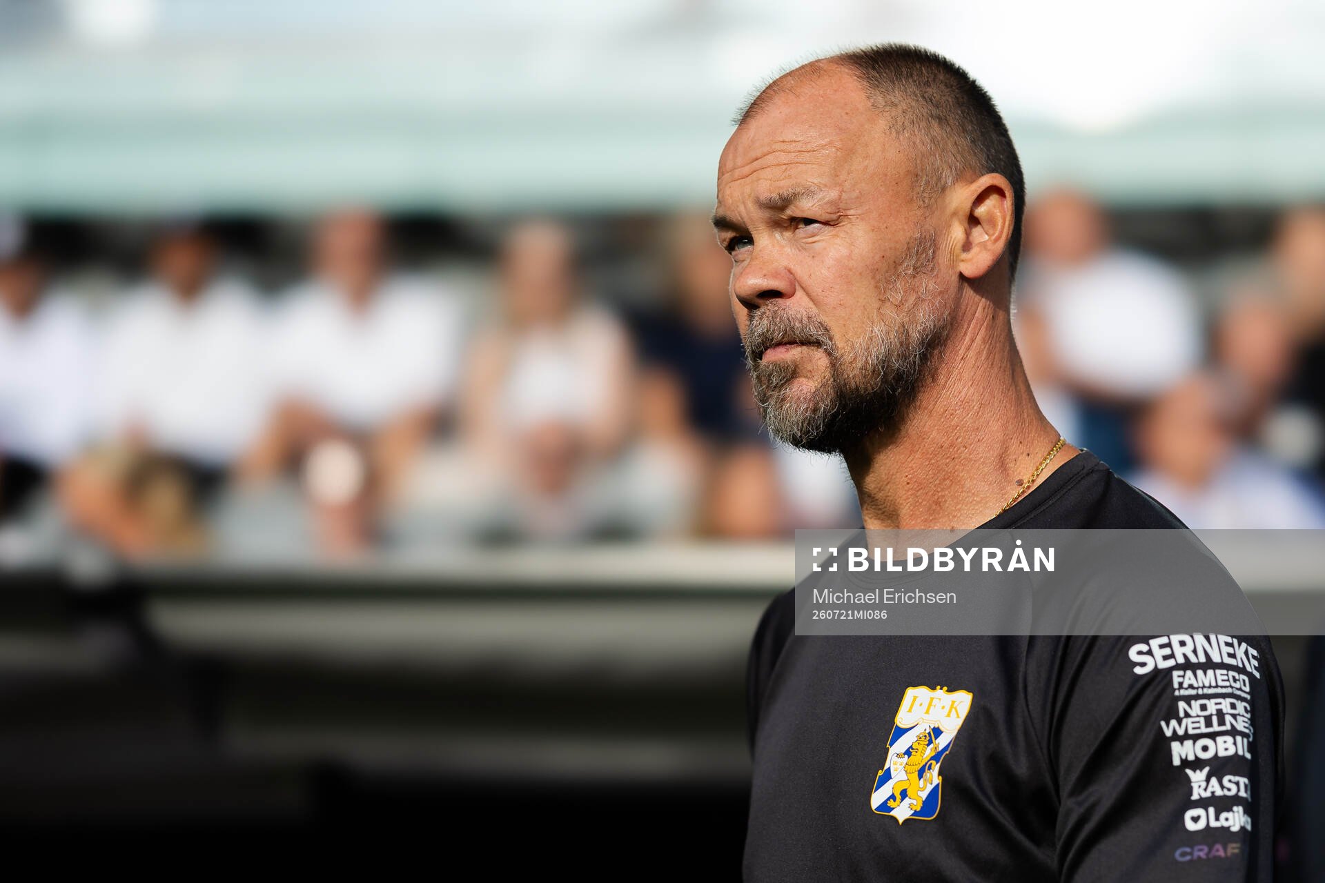Assistant coach Joachim Björklund of IFK Göteborg