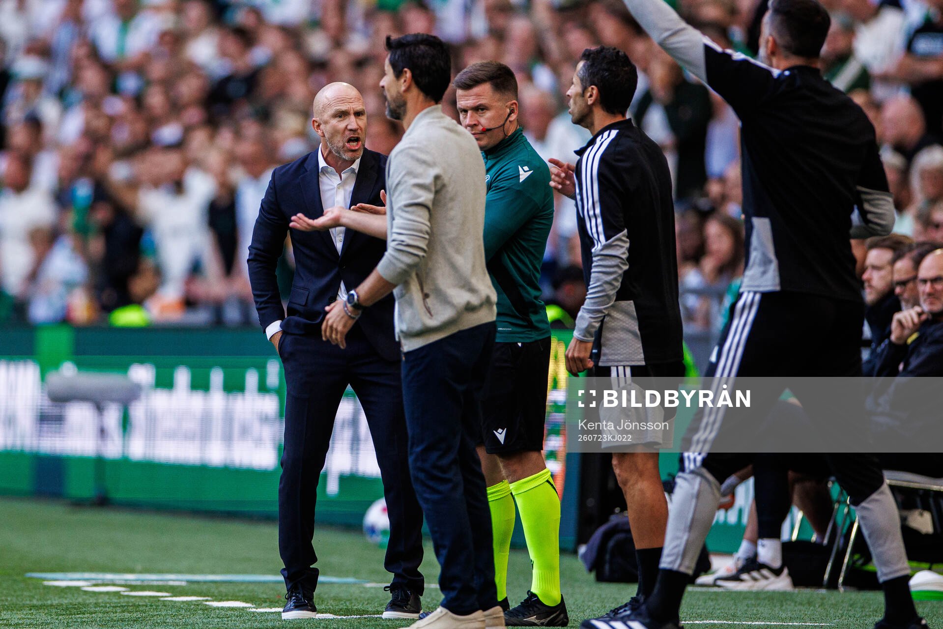 Coach Henrik Rydström of Hammarby