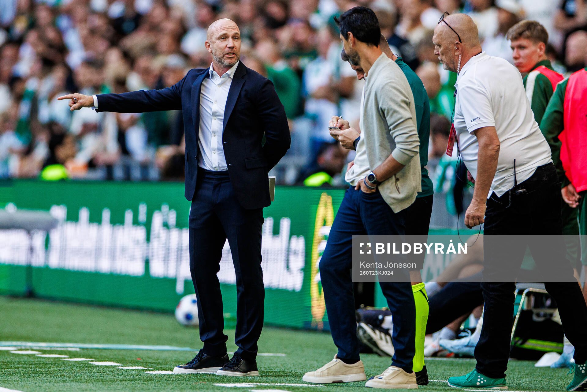 coach Henrik Rydström of Hammarby