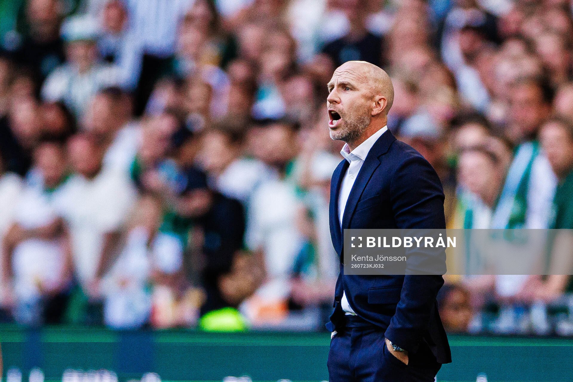 coach Henrik Rydström of Hammarby