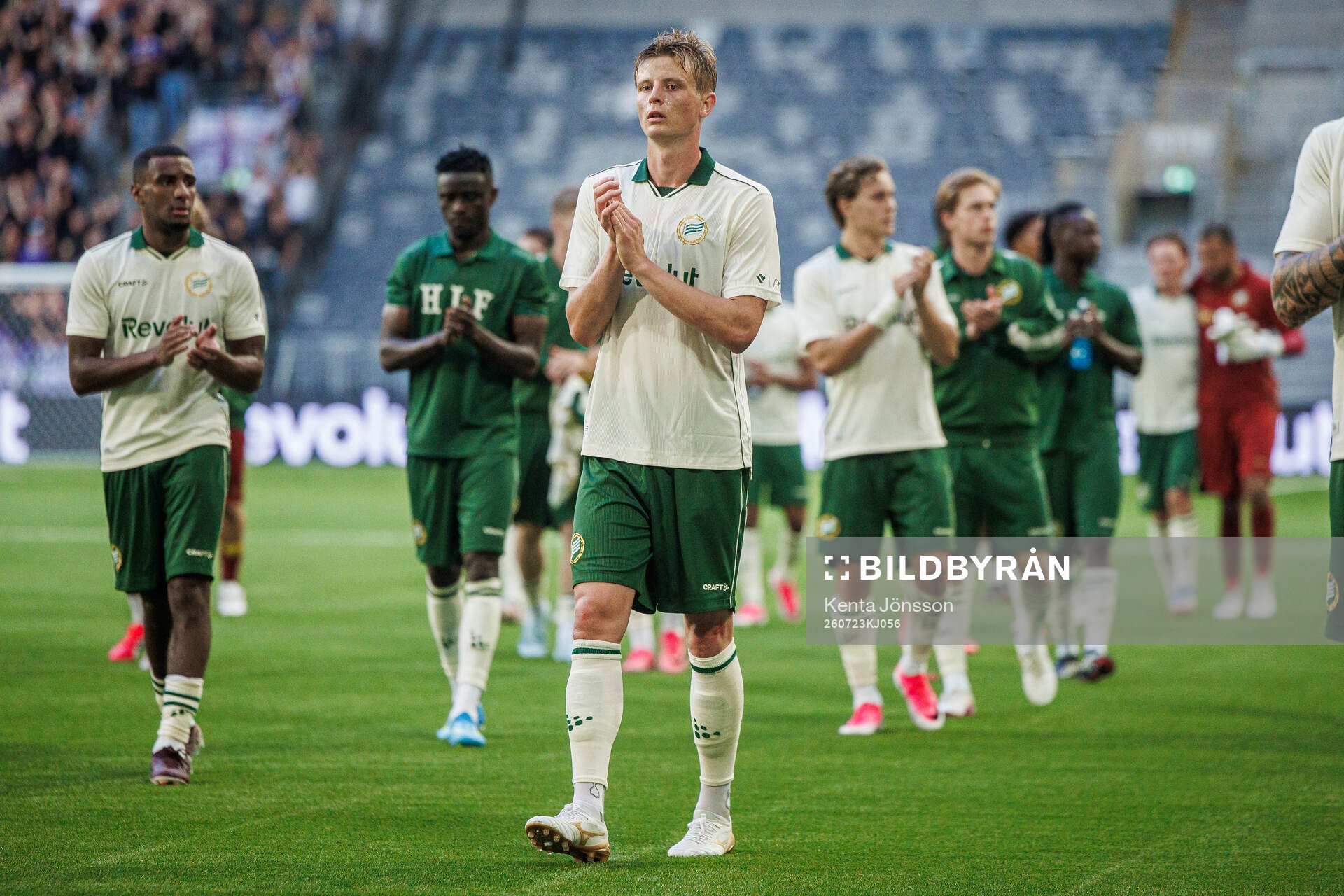 Frederik Winther of Hammarby looks dejected