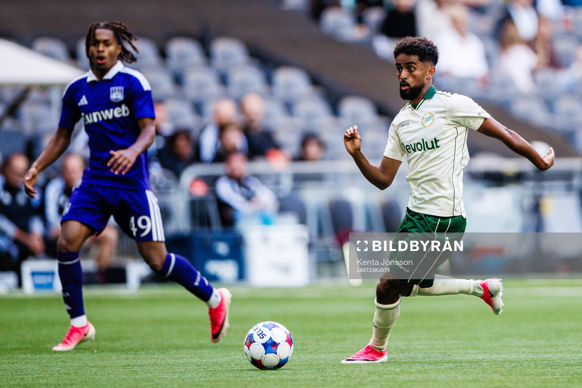 Tesfaldet Tekie of Hammarby