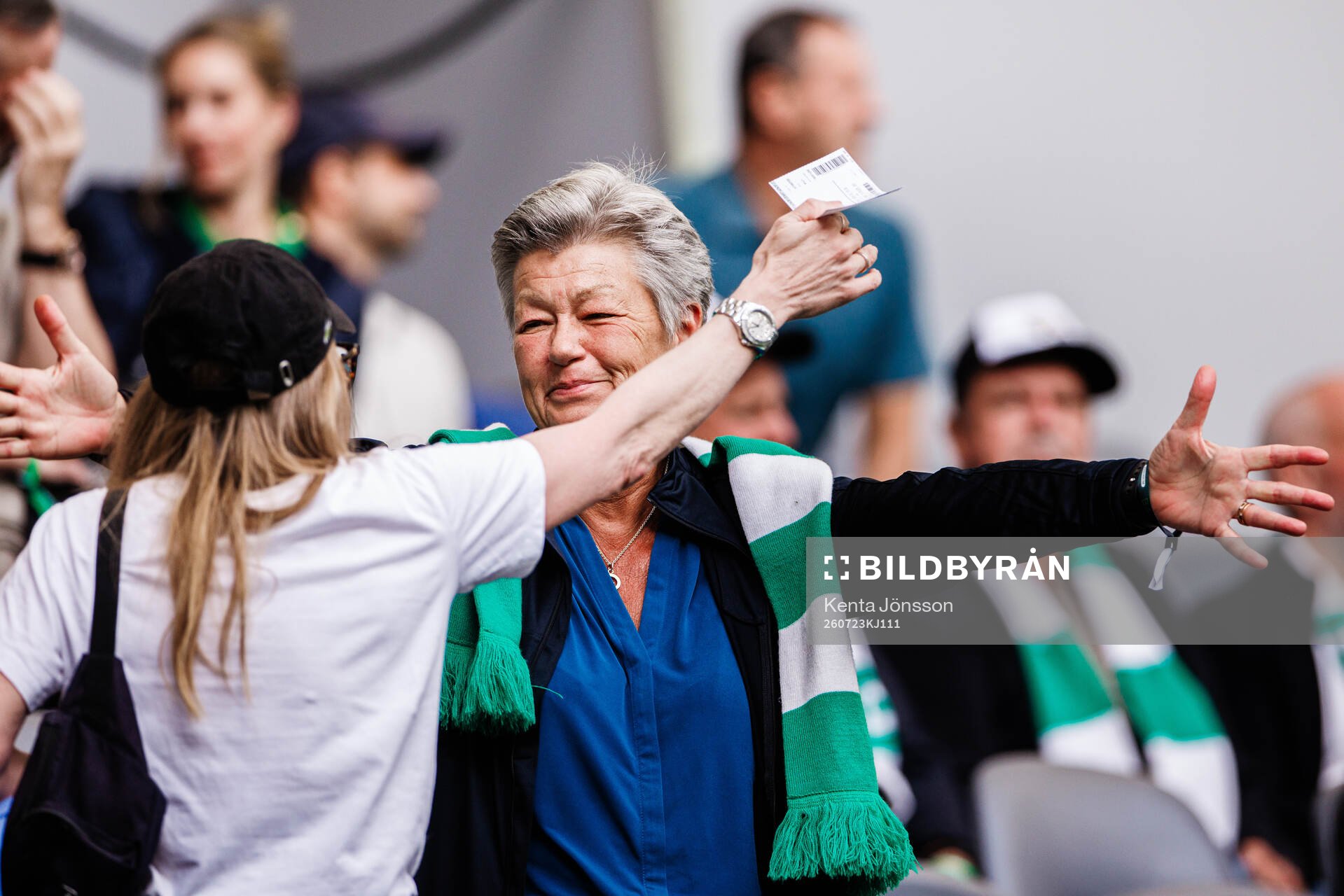 Ylva Johansson, board member of Hammarby