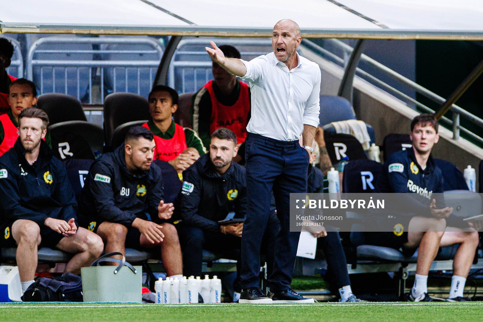 Coach Henrik Rydström of Hammarby