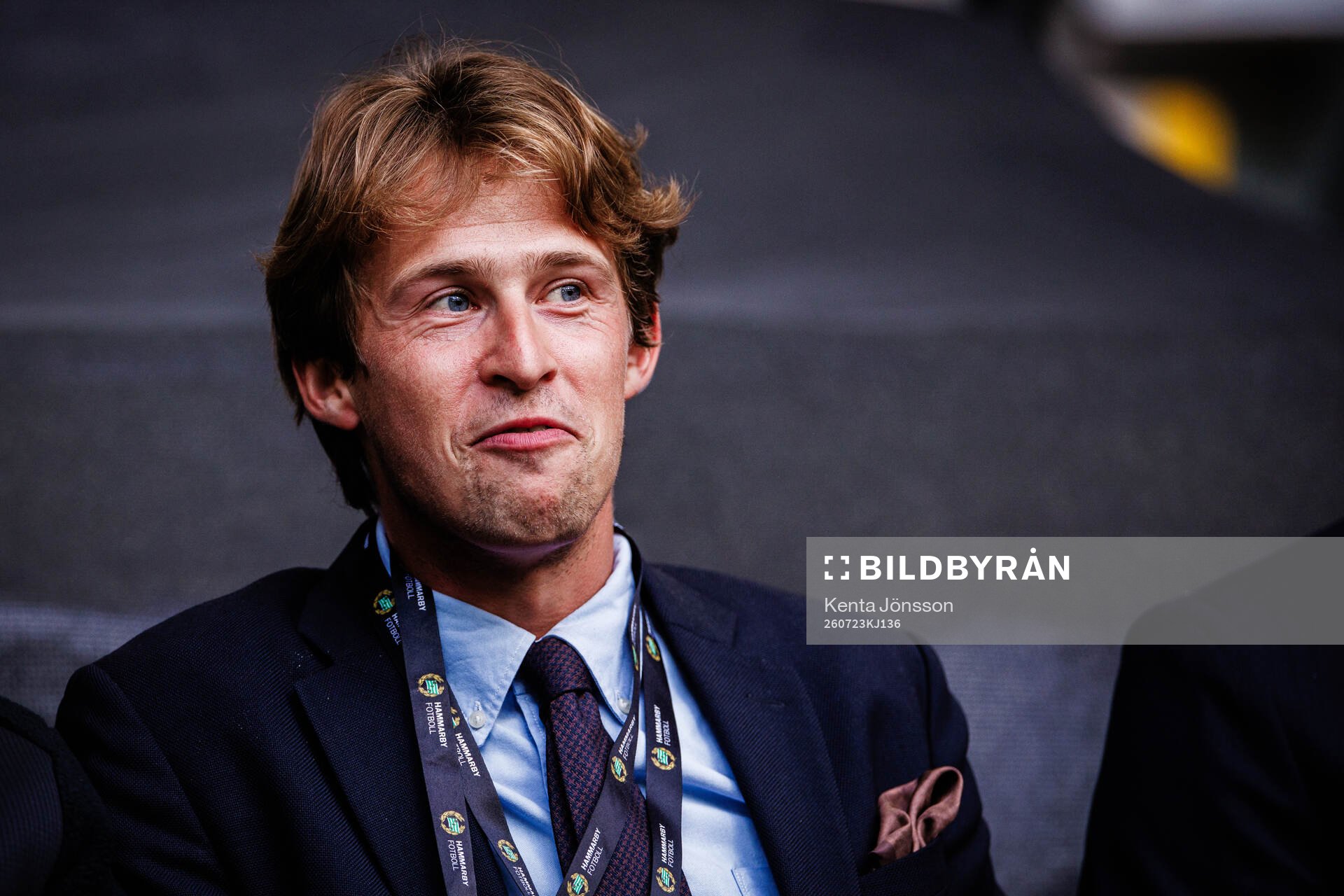 Adrian von Heijne, technical director of Hammarby