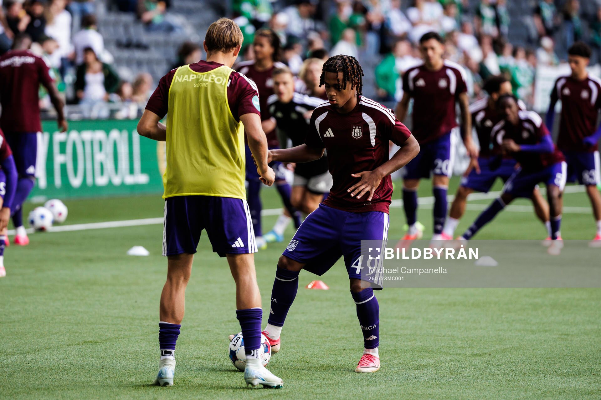 Jayden Onia Seke of Anderlecht