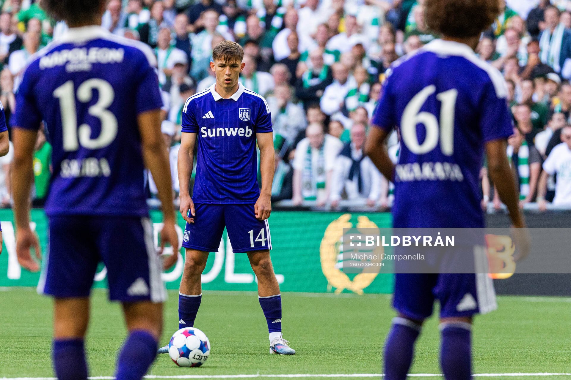 Danylo Sikan of Anderlecht