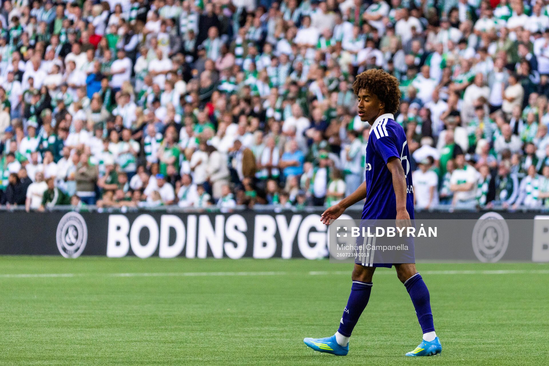 Joshua Nga Kana of Anderlecht looks dejected