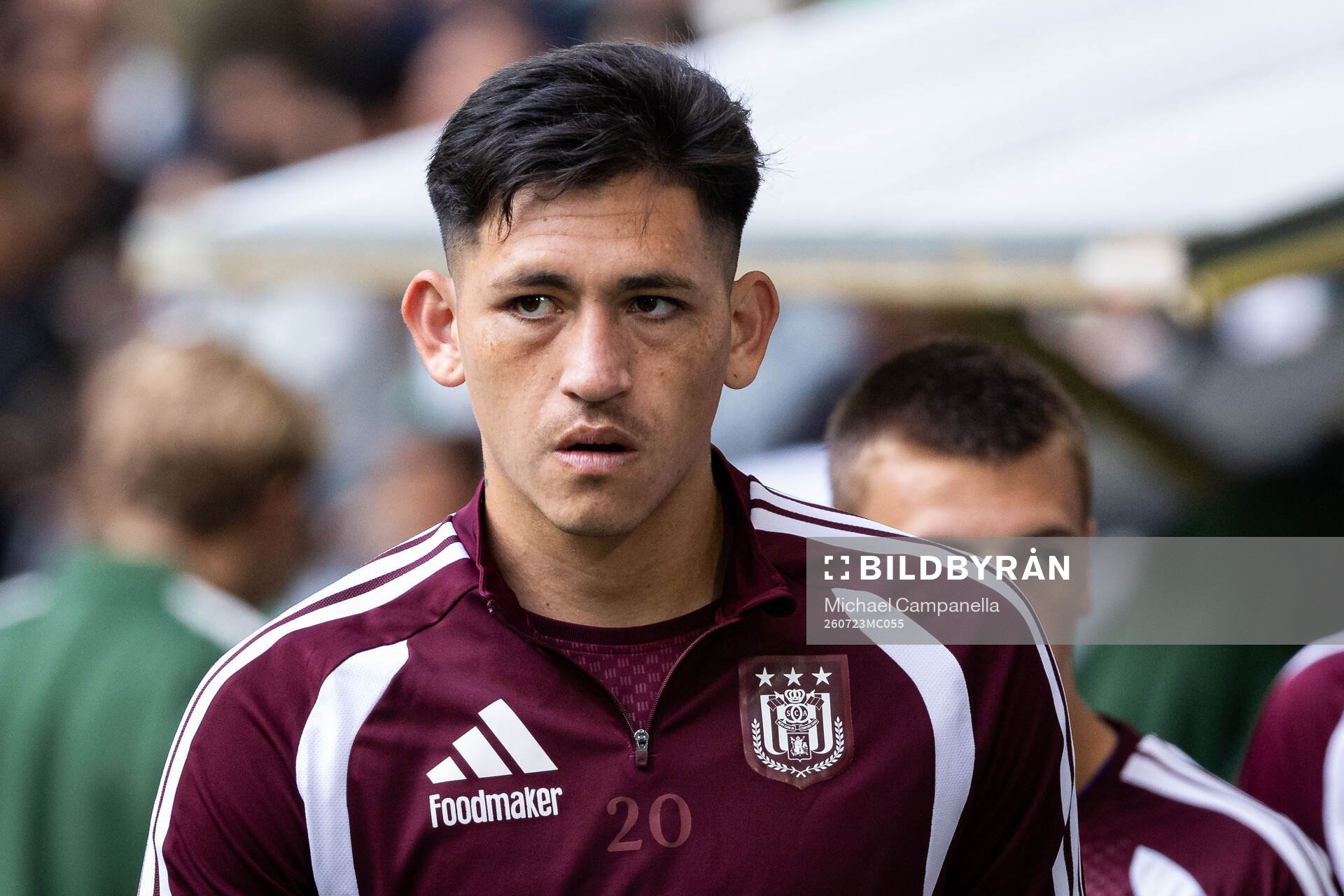 Luis Vazquez of Anderlecht
